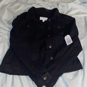 Black Jean Jacket